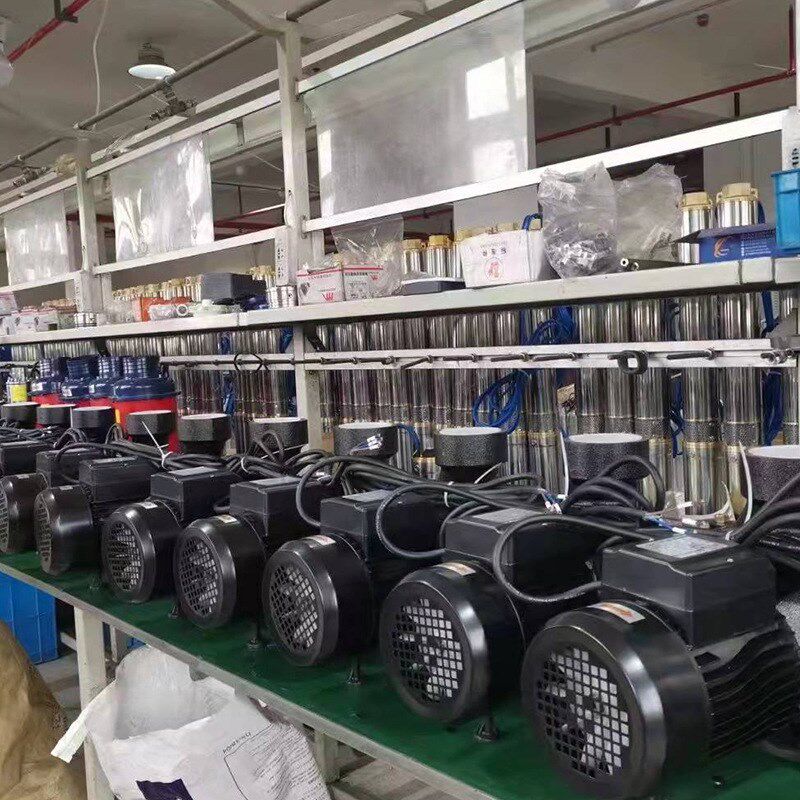 SCPM太阳能g陆地泵48V直流无刷大流量农田灌溉河道抽水光伏水泵