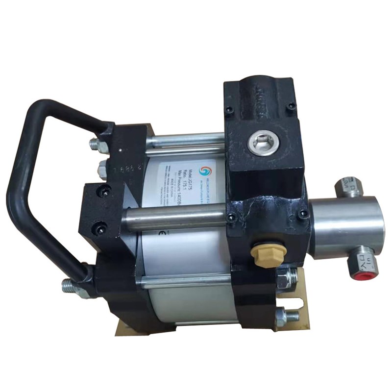 高压气动液体增压泵单元1000公斤JBG130  130倍  气液增压泵