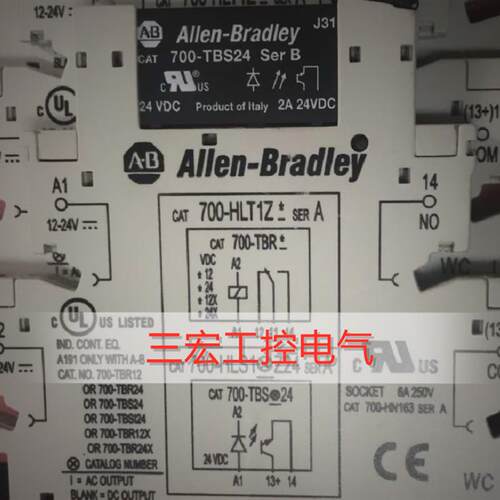 全新原装进口Allen-Bradley固态继电器700X-TBS24