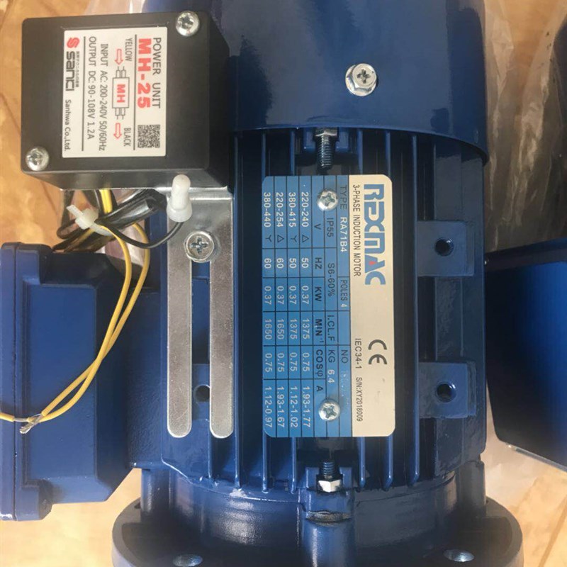 现货台湾原装进口现货REXMAC电机RA112M4 4KW BU3/B5/B14