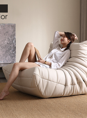 Art color侘寂风设计师togo沙发Ligne Roset毛毛虫懒人创意沙发