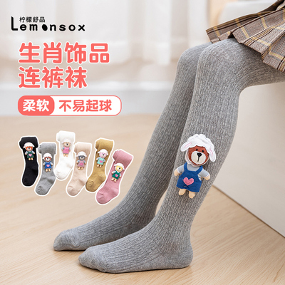 女童袜子可爱卡通春秋
