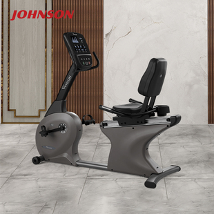 乔山健身车R60家用自发电卧式磁控动感自行车室内有氧运动器材