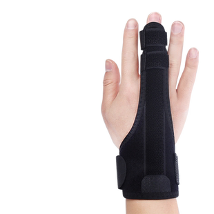 医用手指骨折固定指套夹板手腕固定器指骨弯曲关节支具护具矫器正