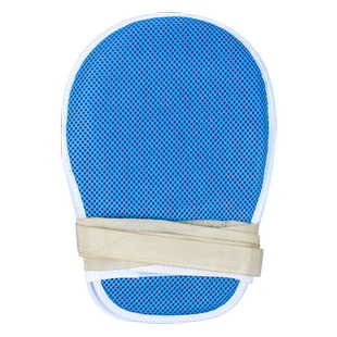 约束手套医用老人防抓防拔管乒乓球老年人束缚手套卧床病人带拉链