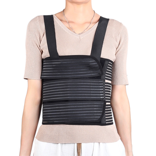 医用肋骨骨折固定带术后透气绑带胸带护具医用肋骨带