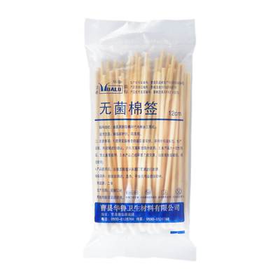 医用棉签无菌单头消毒棉棒