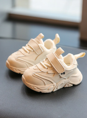 真皮宝宝童鞋春夏季软底婴儿学步鞋儿童小白鞋男童运动鞋女童网鞋