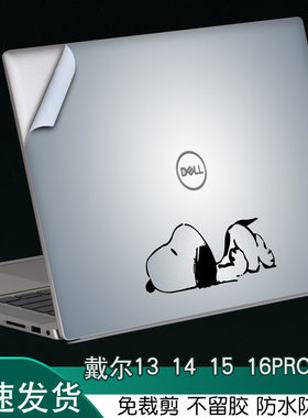 适用戴尔5620Ins5000灵越16PRO2023新品5630笔记本5430炫彩5420贴纸5320机身14英寸5525保护膜13定制5325成就