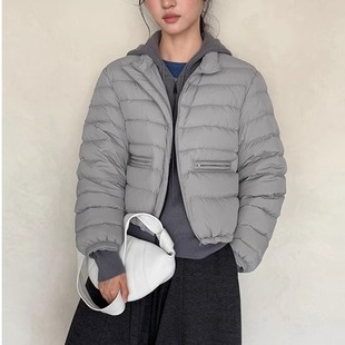 MAR TG冬日简约休闲宽松90白鸭绒羽绒服女2025加厚保暖外套25817