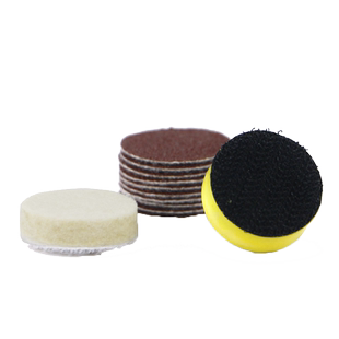 砂纸世新打磨机自粘盘植绒砂纸细1寸金属木工圆盘打磨抛光砂纸片