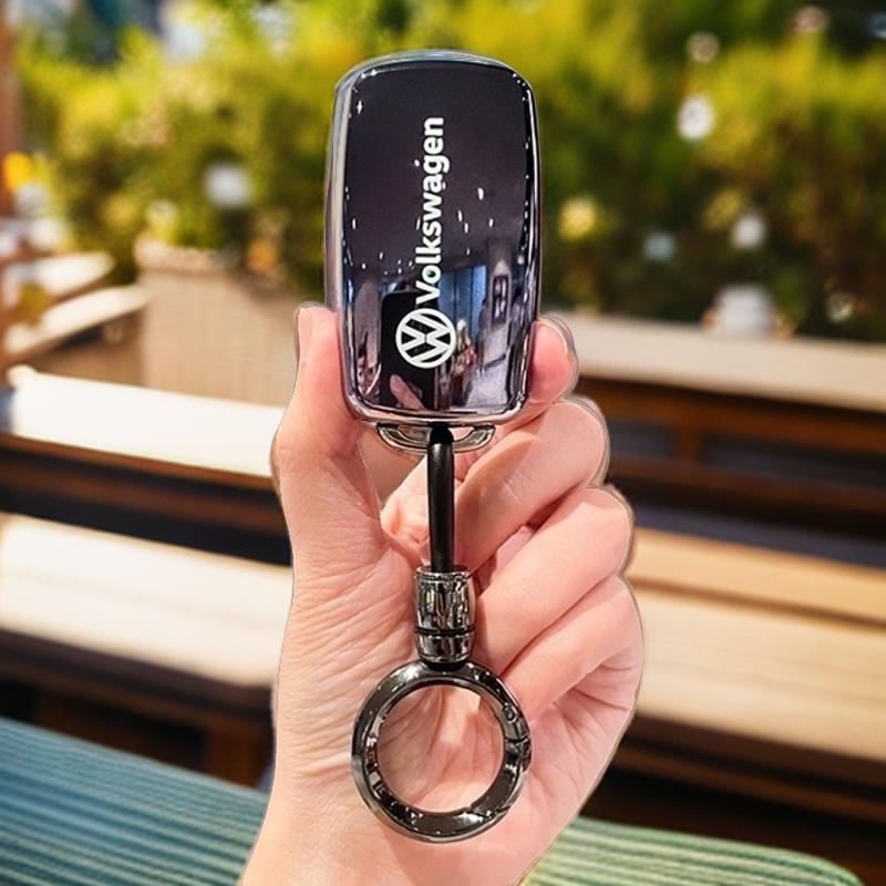 13-19款大众捷达车钥匙套高档外壳保护套男女士专用车钥匙扣老款