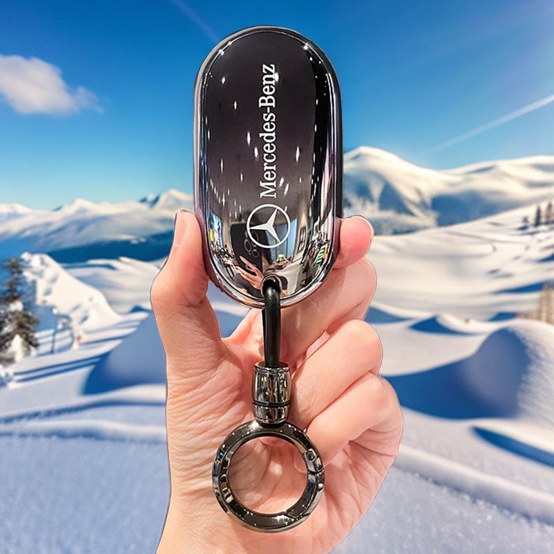 22-24款奔驰C级车钥匙套高档全包保护套C200L/C260L专用车钥匙套