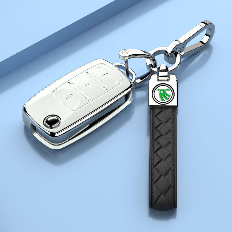 23款斯柯达柯米克钥匙套18款1.5L舒适标准版专用21高档男女士车包