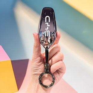 2025款比亚迪海鸥车钥匙套全包外壳保护套简约时尚男女士钥匙扣链