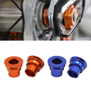 适用KTM EXC XCF SXF胡思瓦娜越野摩托改装配件前后轴套轮毂隔套