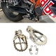 SXF EXC 125 250 450 钛合金脚踏板适用KTM胡思瓦纳690 350 990
