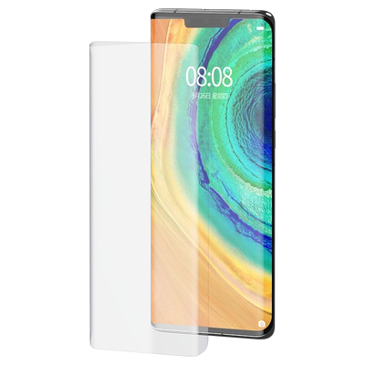 适用于华为mate30pro全胶钢化膜