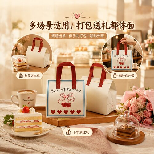加厚餐饮蛋糕外卖保温袋支持定制