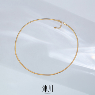 手工【纯银】蛇骨链素链 简约百搭 叠戴珍珠超棒