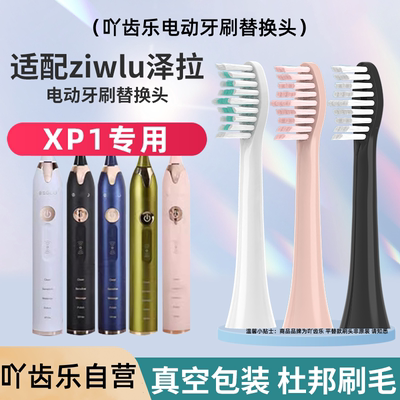 适配日本ziwlu泽拉电动牙刷头P1/X9SDlSP1/FSP2通用清洁款替换头