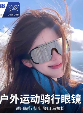 男式骑行护目镜爬山可套近视眼镜