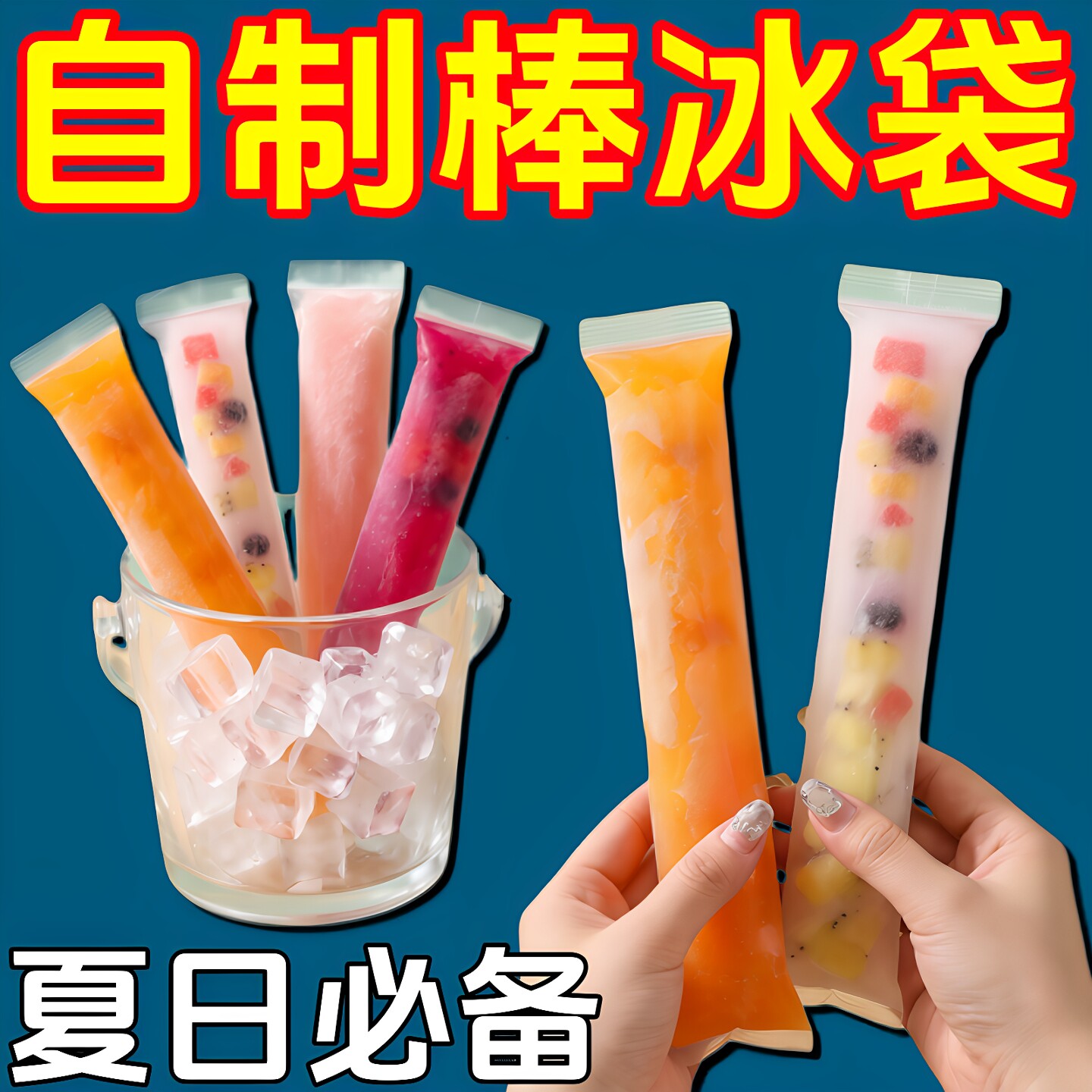 一次性冰棒袋自封口棒棒冰模具