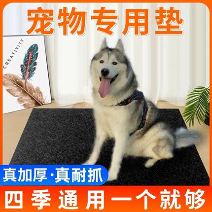 秋冬宠物地垫狗垫子睡觉用防撕咬狗窝四季通用大型犬防滑狗狗睡垫