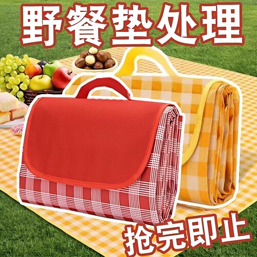 加厚防水防潮野餐垫户外沙滩