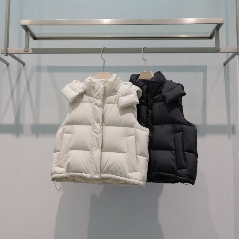 2025冬季新款女式无袖轻薄羽绒马甲背心户外保暖【1028】TX11.21