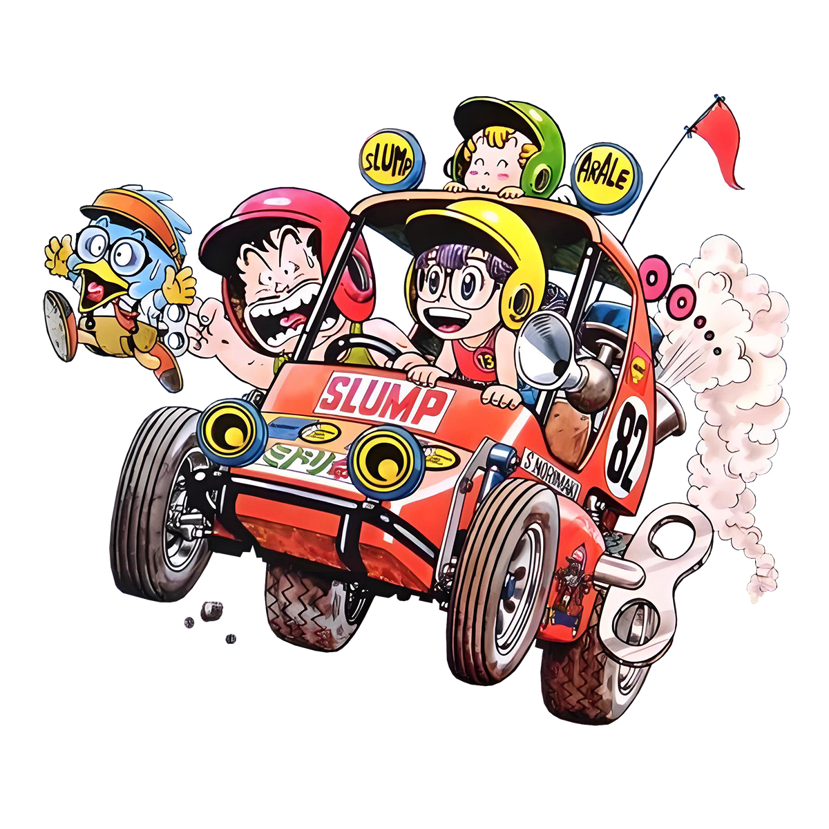 新款IQ博士阿拉蕾卡通动漫可水洗衣服热转印白墨烫画贴定制热转印