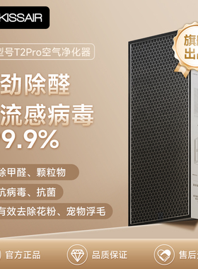 适配树新风空气净化器滤芯T2/proT3全效除甲醛雾霾抗病毒过滤器网