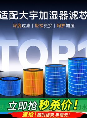 适配DAEWOO大宇加湿器滤芯J6 PRO/PH01/02/06S/J20无雾净化滤网