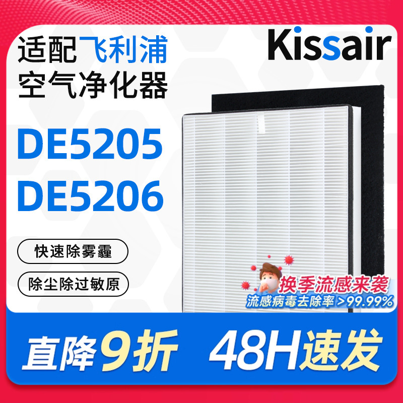 适配飞利浦空气净化器过滤网