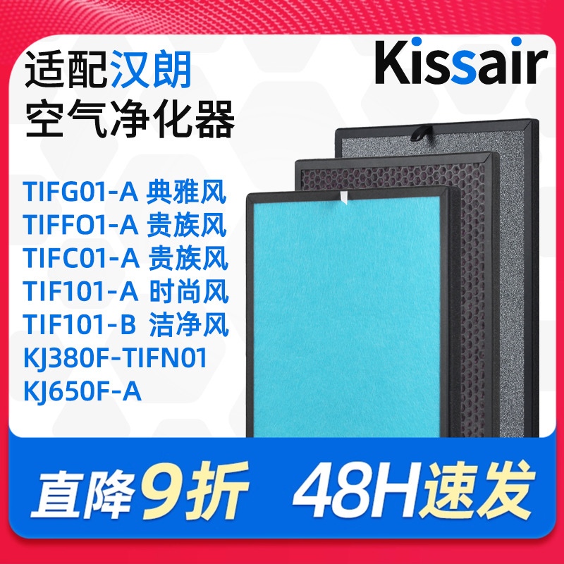 适配汉朗德国贵族空气净化器滤网