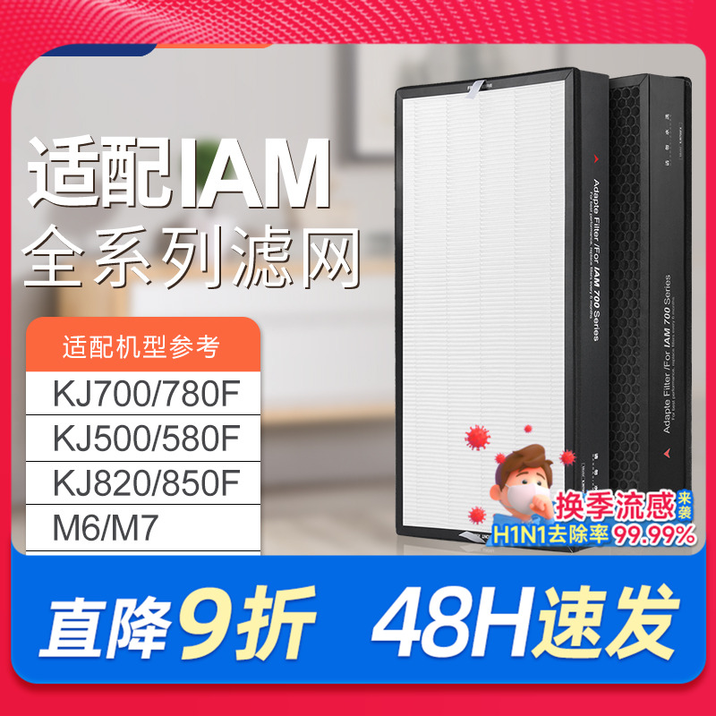 适配IAM过滤网除雾霾除醛抗病毒
