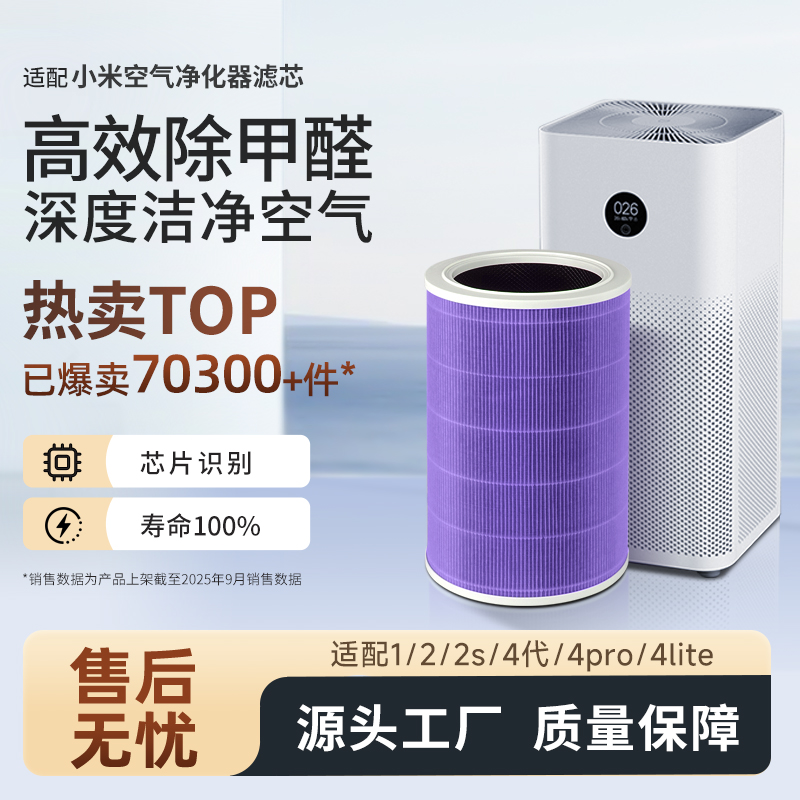 适配2s/pro/1/2/3代滤芯4pro