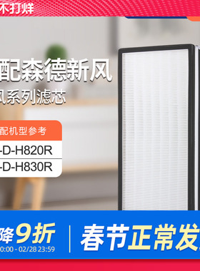 适配zehnder森德新风系统康舒安滤芯CA-D-H820套装滤网CA-D-H830