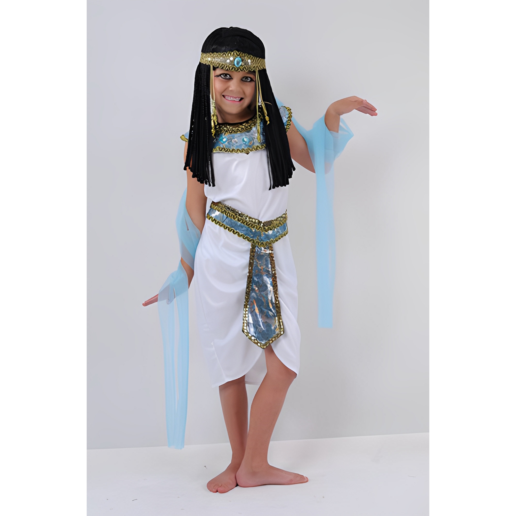 万圣节cos埃及艳后服装六一儿童节角色扮演衣服化妆舞会演出服