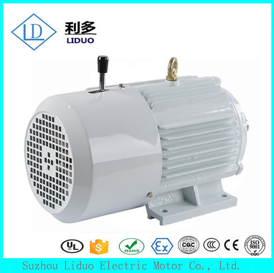 三相电磁制动刹车电动机yej-160m-6 7.5w 380v断电抱闸交流电机