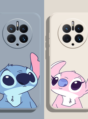 对望史迪仔适用华为p30 Pro手机壳nova9荣耀90红米note12小米10情侣OPPOreno6卡通vivos12可爱iqoo11新款女生