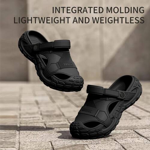 Men's Outdoor Summer Wearable Clog Shoes Anti-Slip Breathabl