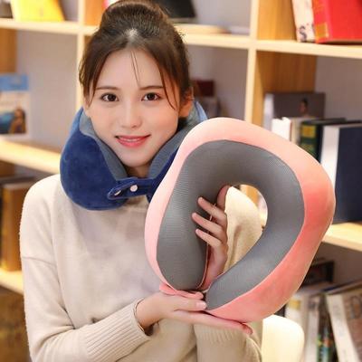 le pocket neck pillow protectiolt sleeping travel pillow
