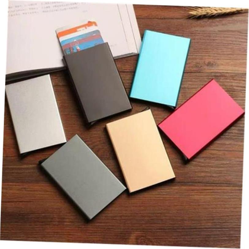 ravel ID Cardholder Women Rfid Wallet Metal Case Porte Carte