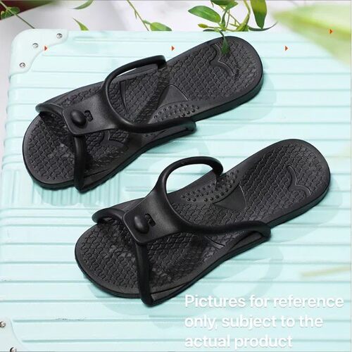 Upgraded Drainage Holes Foldable Travel Slippers Ultra Soft