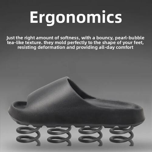 New High quality New Men's Slippers EVA Soft Thick Soled Sum