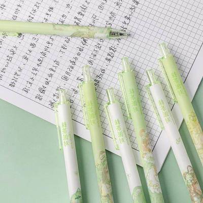 Zoecor 6Pc/Lot Kawaii Gel Pen Set Cute Ballpoint Pens