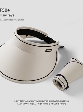 Women Visor Hat Sun Beach Foldable Roll Up Wide Brim Cap