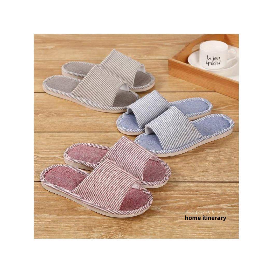 men women slippers indoor home shoes 室内木地板厚底居家夏日