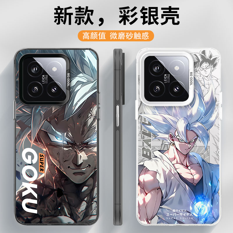 龙珠适用小米15手机壳14t悟空pocox6pro个性f3gt红米note12潮牌13c贝吉塔k80防摔k70新款11lite防摔c65保护套